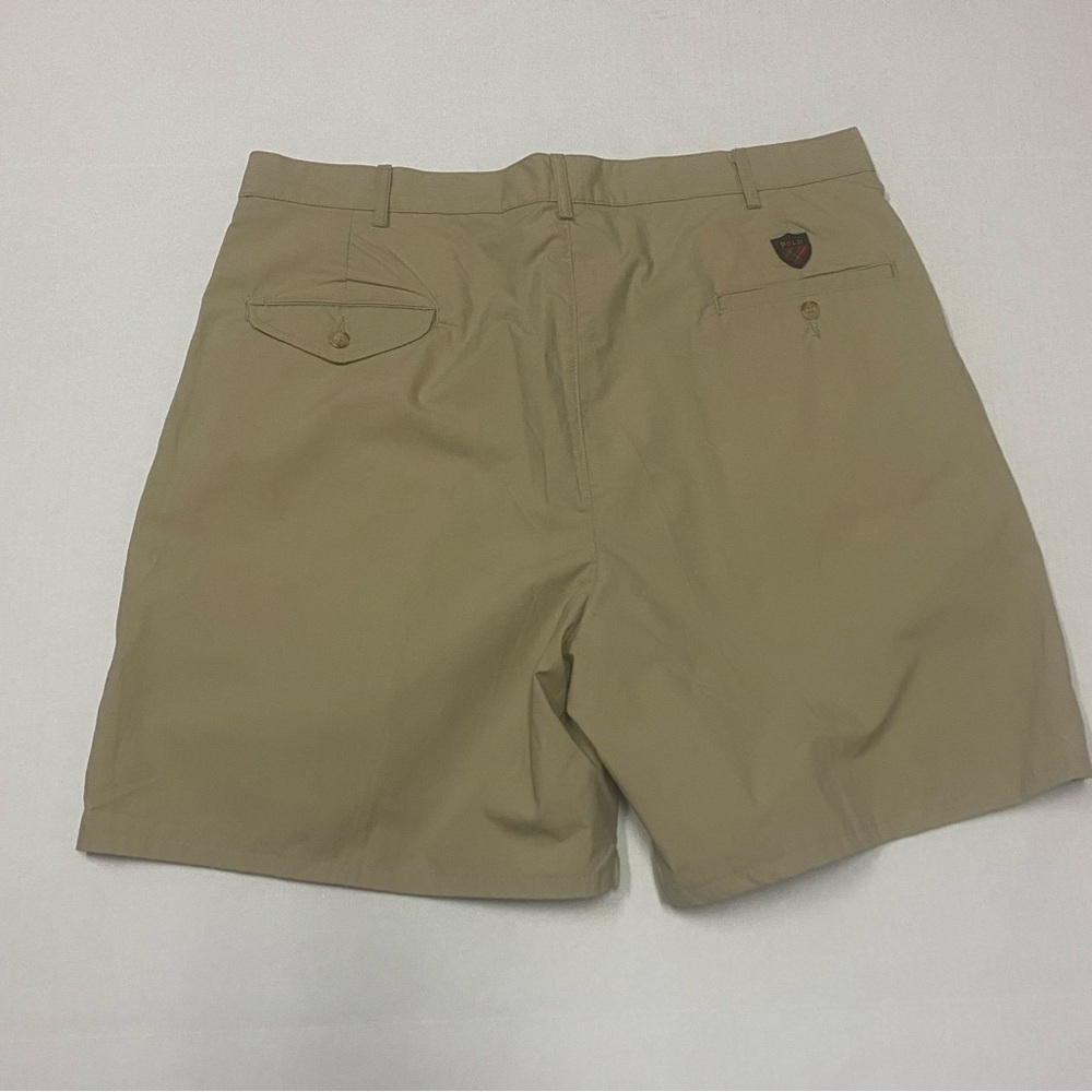 VTG Polo Ralph Lauren Men's Khaki Golf Shorts Shorts Size 36 - Picture 3 of 7